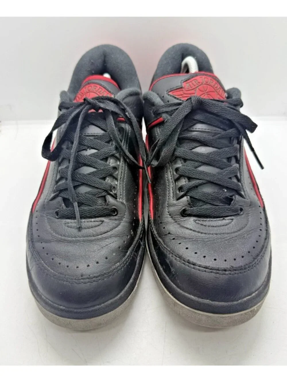 Nike Air Jordan 2 Retro Low Christmas DV9956-006 Mens Sz 9 Leather Sneakers Shoe